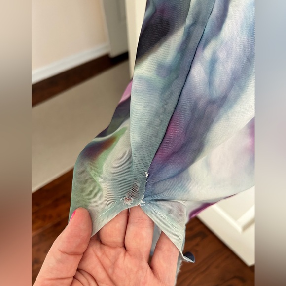 CLOSET CLOSING Revolve By DYLN Phoenix Midi Dress in Purple Sz XS - Picture 6 of 6